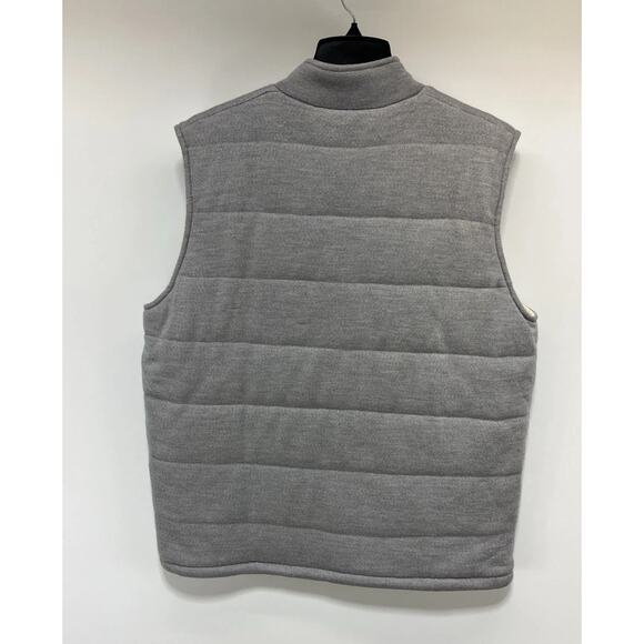 NWT CREMIEUX SIGNATURE COLLECTION MOCK NECK 100% MERINO WOOL FULL ZIP VEST XL - Picture 2 of 6